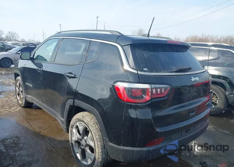2020 Jeep Compass Limited Fwd from USA, damaged, VIN 3C4NJCCB3LT140780